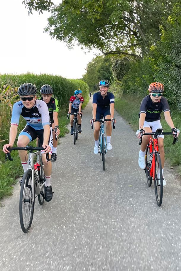 Rennradtraining Jugend bei der RIG Freiburg